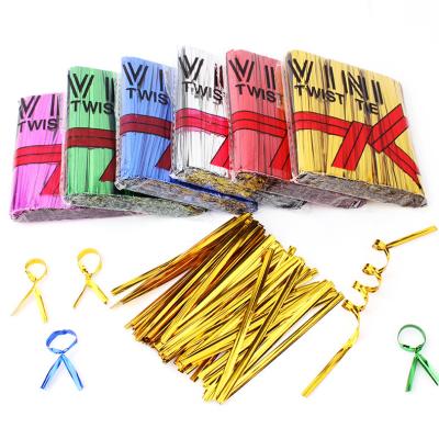 China Colorful Plastic Stability Hot Sale Bread Flowers Gift Balloon Candy And Bag Vegetable Twist Tie With Best Price Pet Twist Tie for sale