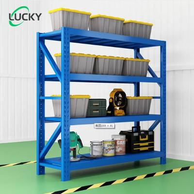 China Double-sided Leke New Type Top Sale Shop Shelving Racks Sale Shelves For Warehouse for sale