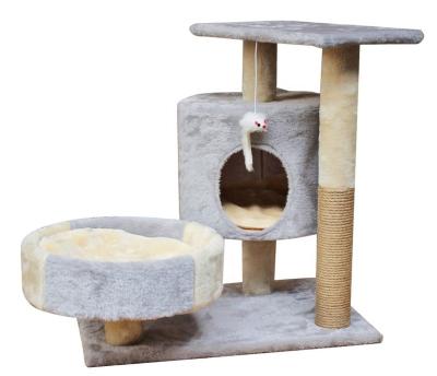 China Viable Hot Sale Luxury Cat Scratcher Tree Condo Flower Furniture for sale