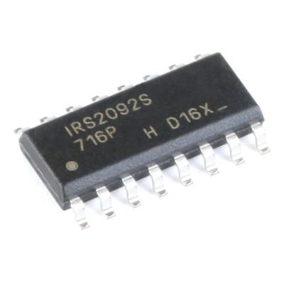 China Standard New Original In Stock IRS2092STRPBF SOIC-16 High Performance Class-D Audio Adapter Driver Chip Electronic components integrated for sale