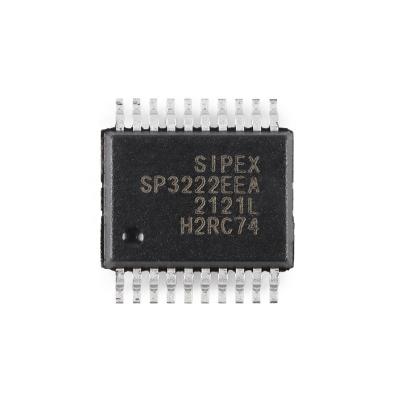 China Standard New Original In Stock SP3222EEA-L/TR SSOP-20 RS-232 chip 2 driver/2 receiver Electronic components integrated chip BOM supplier for sale