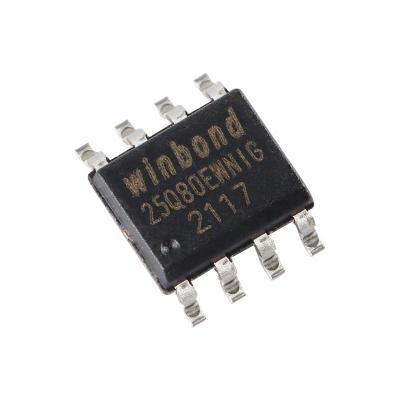 China Standard New Original In Stock W25Q80EWSNIG SOIC-8 1.8V 8M bit serial flash memory chip Electronic components integrated chip IC BOM for sale