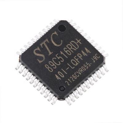 China Standard New Original In Stock STC89C516RD+40I-LQFP44 12T/6T 8051 Microprocessor Chip Electronic components integrated chip IC BOM for sale