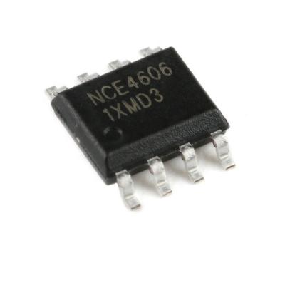 China Standard New Original In Stock NCE4606 SOP-8 30V 6.5A/-7A P+N channel MOSFET Electronic components integrated chip IC BOM supplier for sale