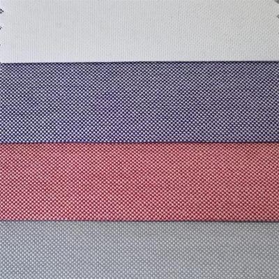 China Best price antistatic customized 28% combed cotton 44% polyester 28% viscose woven yarn 44% dyed plain fabric for shirts garment for sale