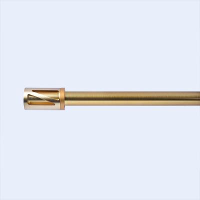 China Diameter Gouden de Douchegordijn Rod Set For Living Room van 22 mm-de Pijptoebehoren van het Metaalgordijn Te koop