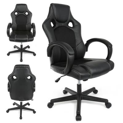 China Custom Adjustable Swivel PU (Height) Leather Office Racing Gaming Chair for sale