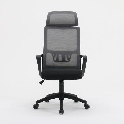 China Adjustable Black And White Mesh Office Chair Ergonomic Swivel Chair Computer Mesh Office Chair (Height) for sale