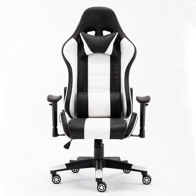 China Adjustable (Height) Most Popular Recliner Racing Computer PC RGB Gaming Chair With Armrest for sale