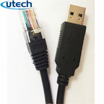 China COMPUTER ftdi chipset 1.8M USB to RJ45 console cable for sale