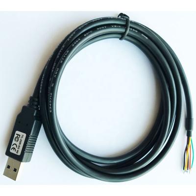 China COMPUTER UTECH USB to TTL Serial Converter 1.8m 6FT FTDI TTL-232R-3V3-WE FT232RL USB TTL 3.3v Cable for sale