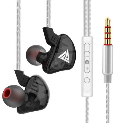 China 3.5mm In-Ear Graphene Earbuds High Quality QKZ CK5 3.5mm Wired Earphone HiFi Stereo In Ear Earbuds High Fidelity Earphone for xiaomi mobile for sale