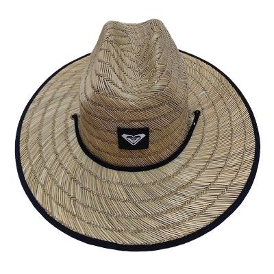 China Exit Large Eaves Image Summer Sunshade Europe And USA Hat Hollow Straw Hat Straw Hat Seaside Beach Straw for sale