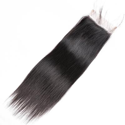 China Top Grade 100% Raw Virgin Hair Lots Of Hot Sale 4*4 Lace Closure 13*4Frontal Hair Closure for sale