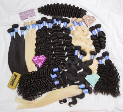 China Unprocessed Real Virgin Remy Human Hair Hair Bundles 8a Hair Bundle With Closure 100% Hair Bundles for sale