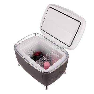 China THERMOELECTRIC OEM For Beauty Use 6L Skin Care Cosmetic Make Up Plastic Car Fridge Cooler Box for sale