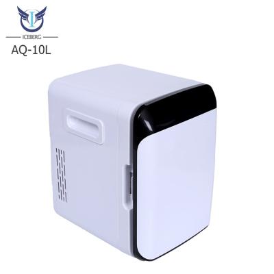 China Mini Cooler Function Cooling 15 Liter Car Refrigerator Mini Fridge Portable Refrigerator For Cosmetics for sale