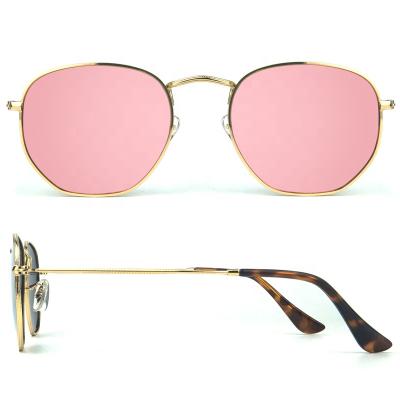 China Custom Fashion Sunglasses China Manufacturer Men Women Eyewear Metal Sunglasses With UV400 Polarized Lens for sale