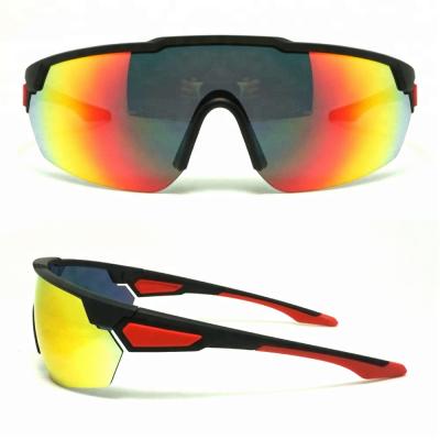 China Sports Sunglasses Customize Your Brand Best One Piece Lens Polarized Sunglasses Sports Sunglasses 2020 for sale