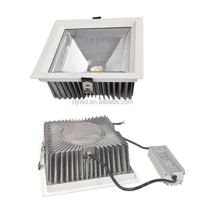 China Waterproof Downlights IP65 45W CREE Chip COB Led Light Outdoor Downlight Square For Shower Room for sale