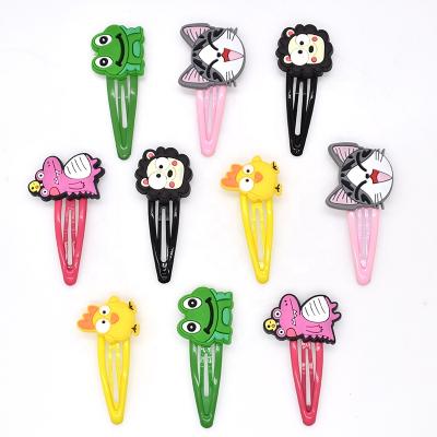 China Hot Selling Decoration Metal Hair Clips Children's Birthday Gift Cartoon Bb Clip Hair Accessories for sale