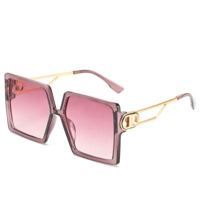 China Square frame sunglasses 2022 fashion new personalized men's and women's fashion d-shaped sunglasses glass for sale