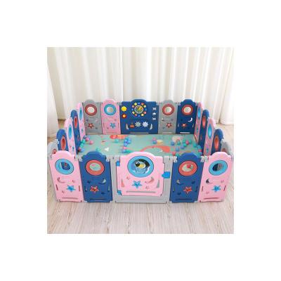 China New Large Size Baby Bear Playard Modern Portable Square Plastic Children Indoor Playpen Playpen for sale