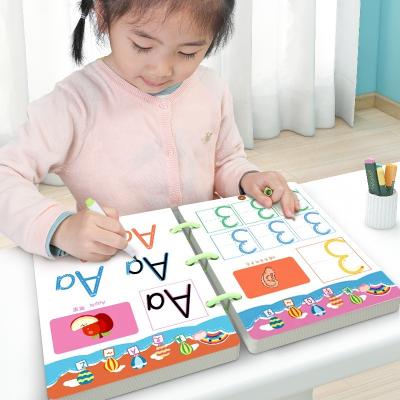 China Toddler Book Pen Control Training Erasable Paper Lining Training Paper And Study for sale