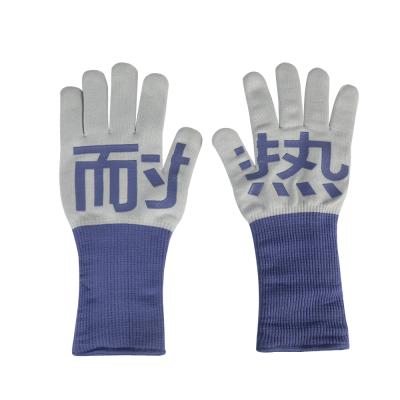 China High Quality Heat Resistant BBQ Silicone Baking Gloves For Oven Cooking BBQ for sale