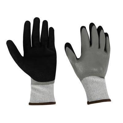 China Auto Service Hot Selling Custom Work Safety Cut Resistant Gloves With PU Coated for sale