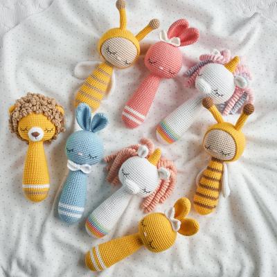 China Soft Rattle Toy Amigurumi Toys from Toy Crochet Animal Rattle Baby for sale