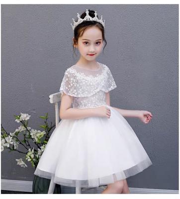 China New children's princess dress girl's summer dress yarn shaggy children's gauze skirt fashionable little girl's gauze skirt washable for sale