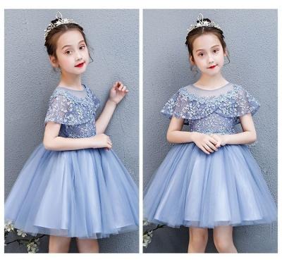 China New children's princess dress girl's summer dress yarn shaggy skirt children's gauze skirt fashionable 30 - for sale