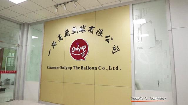 Verified China supplier - Chaozhou Chao'an Yilugaofei Balloon Co., Ltd.