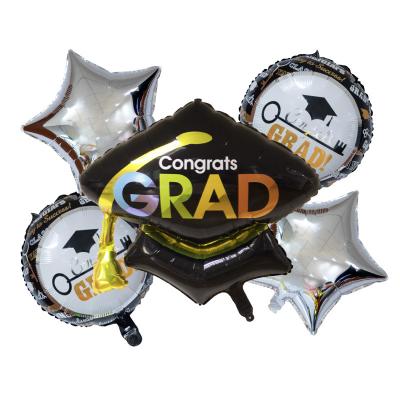 China Gift Toy BLN Foil Balloon Making Congratulations University Graduated Decoration Set 18inch Helium Foil Balloon for sale