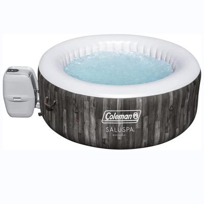 China Modern Grateful Hot-selling Round Shape 4 Person Air Spa Adult Jet Massage Inflatable Hot Tub for sale