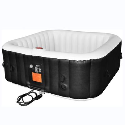 China Modern Freestanding Outdoor Hot Tub Whirlpool Swimming Relax Hot Tub Spa for sale