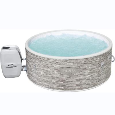 China Watermark Modern Certification Combined Massage Air Bubble Whirlpool for Baby Spa Massage Hot Tub Bathtub with Thermostatic and Led System for sale