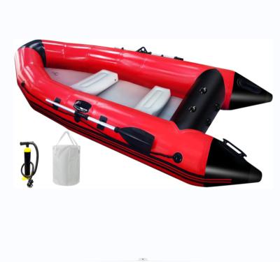 China High Quality High Strength Inflatable Drop Point Fishing Surfing Inflatable Canoe Rowing Boat Kayak For Adult for sale