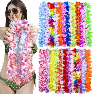 China Party Decoration Any Quantity Hawaiian Leis for Hawaii Tropical Luau Party Decorations and Accept Customization for sale