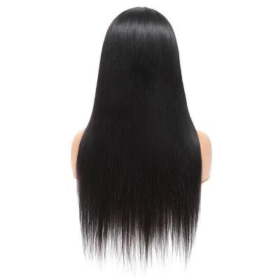 China Low MOQ 100% Real Full MOQ Curly Straight Hair Pre Plucked Hair Line Brazilian 8 To 28 Inch 100 Soft Black Light for sale