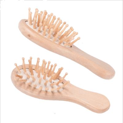 China Wholesale Home Wooden Paddle Comb Paddle Cushion Hair Loss Driven Brush Massage Healthy Hair Brush for sale