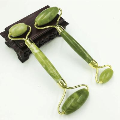 China Natural Black Green Jade Roller For Face Face Neck Foot Body Beauty Facial Main Tool for sale