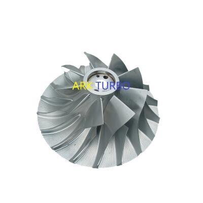 China Flatback Titanium Compressor Wheel Exhaust Gas  Turbocharger Compressor Wheel for sale