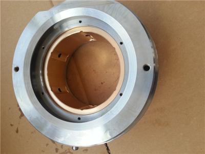 China Copper Bar Turbo Spare Parts , Small Thrust Bearings High Speed Various Thickness for sale