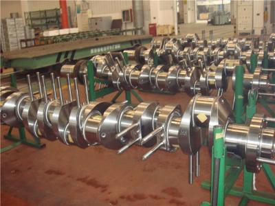 China Dimensional Stable Marine Crankshaft HRC 40-50 High Speed Steel Condition New for sale