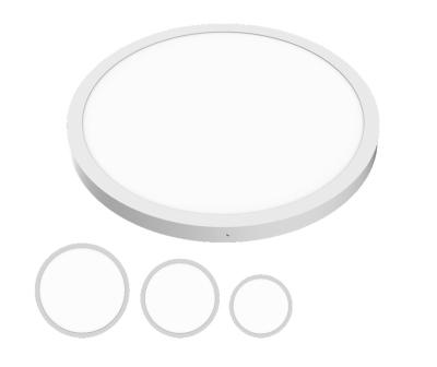 China New Design Easy Installation Indoor Round Surface Mount Led Panel Light 400/500/600mm for sale