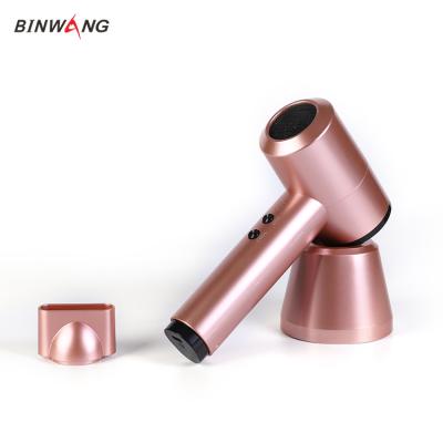 China 2021 Hot Function Mini Hair Dryer Battery Operated Rechargeable Hair Dryer for sale