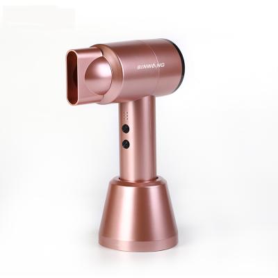 China 2021 rechargeable new design cordless battery operated car hair dryer hammer hair dryer for trial market for sale