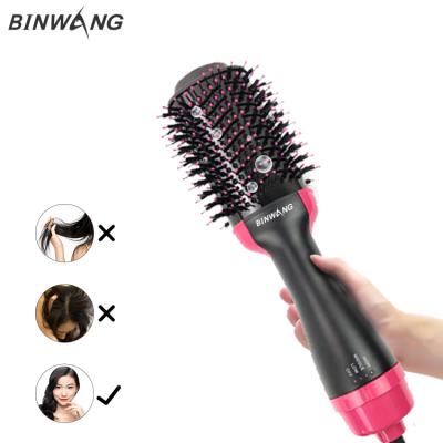 China One Step Hair Dryer Brush One Step Hair Dryer Brush and Styler Volumizer Hot Air Hair Dryer Brush in One - Round Blow Dry Brush for sale